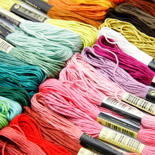 Terylene embroidery thread One strand is 6 strands and 8 meters long
