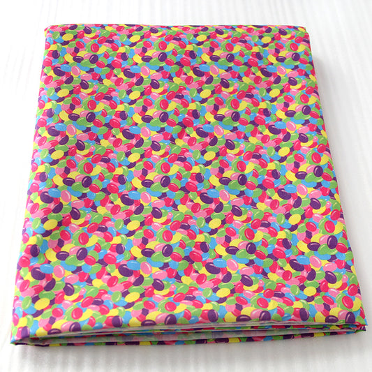 Lollipop Sprinkle Print Fabric