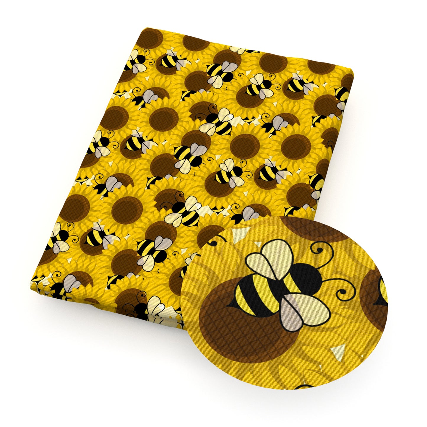 Bees Print Fabric