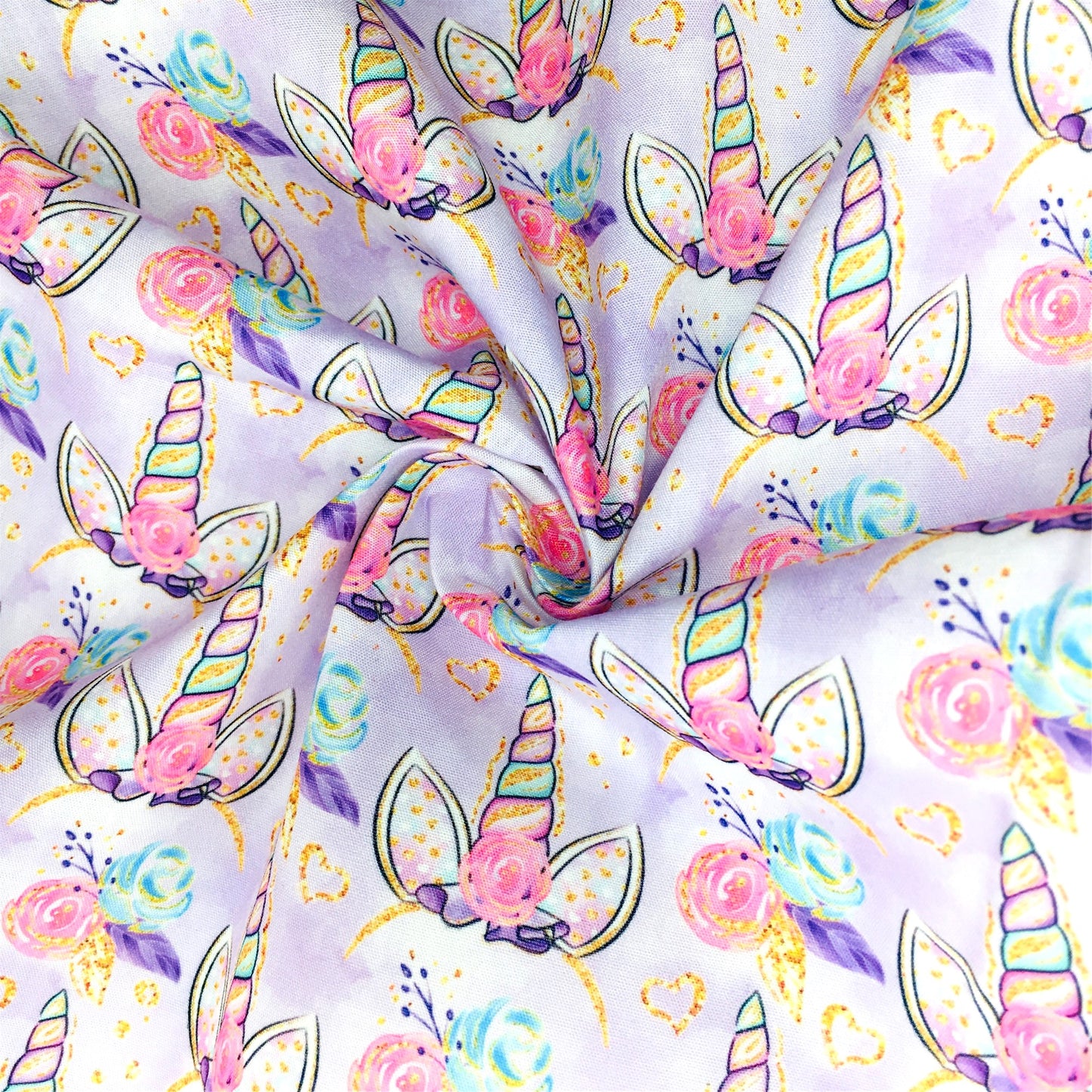 Unicorn Print Fabric
