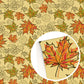 Leaves Print Fabric