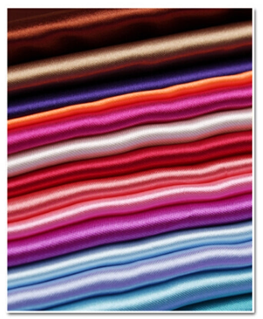 Solid Color Satin Fabric by Half Yard(50*145cm)