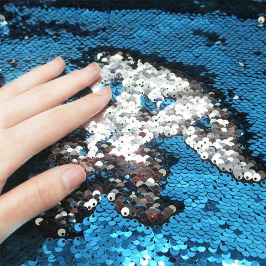 Reversible Sequins Fabric by half yard (50*145cm)