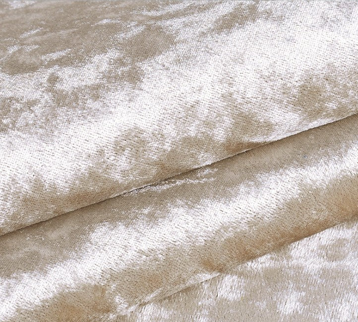 Solid Color Crushed Velvet Fabric by Half Yard(50*150cm)