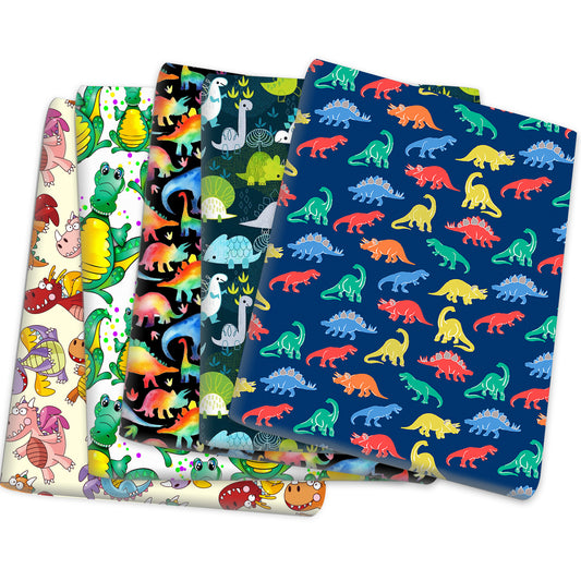 Dinosaurs Print Fabric