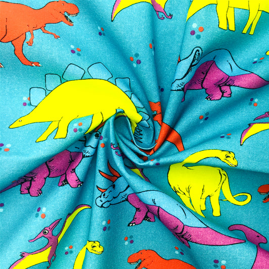Dinosaurs Print Fabric